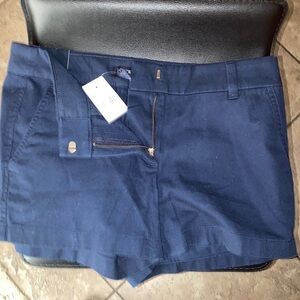 J Crew Navy Shorts Size 4 Style H5616 Retail $50 New With Tag